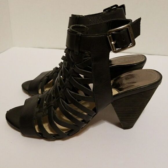 Vince Camuto Strappy Bootie heels size 6 - Picture 3 of 7